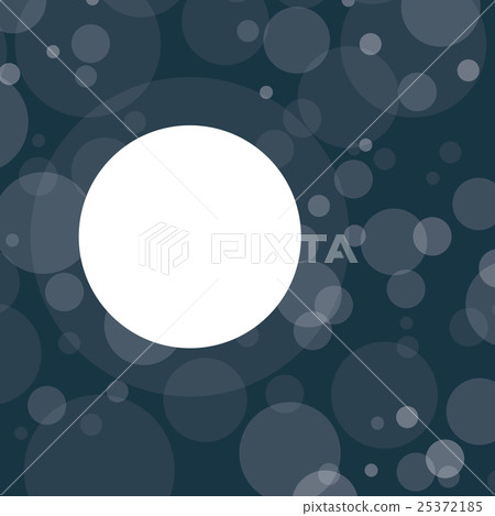 Transparent Circles Abstract Background Stock Illustration