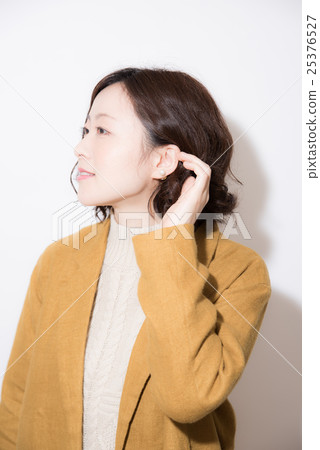 Winter clothing portrait women 25376527