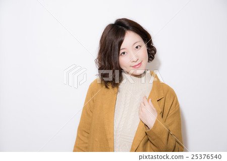 Winter clothing portrait women Winter clothing portrait women 25376540