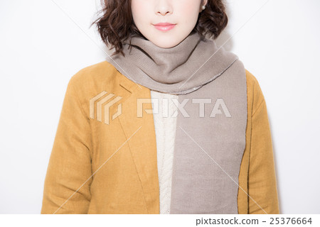 冬季服裝肖像婦女 冬季服裝肖像婦女 25376664