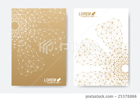 Modern vector template for brochure, Leaflet 25378866