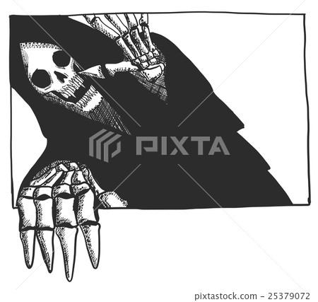 demon, devil, skeletal 25379072