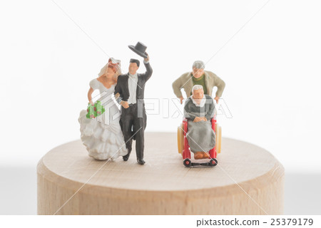 Young people and senior Young people and senior 25379179