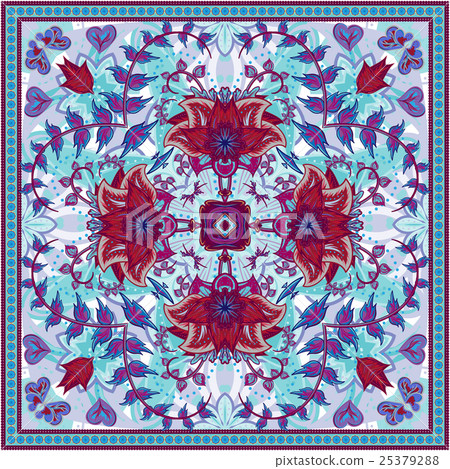 Abstract graphic background, square pattern with 25379288