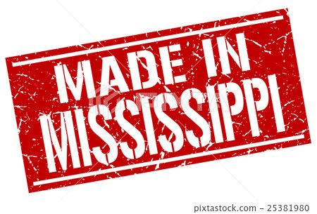 made in Mississippi stamp made in Mississippi stamp 25381980