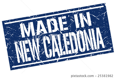 made in New Caledonia stamp 25381982