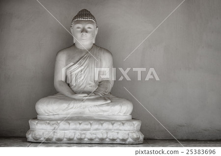 Buddha statue near temple Buddha statue near temple 25383696