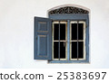 window in a white wall 25383697