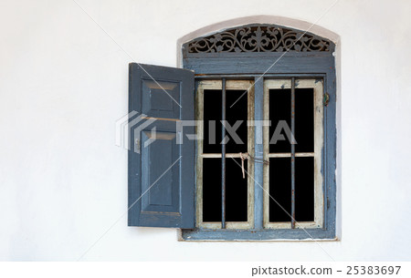window in a white wall window in a white wall 25383697
