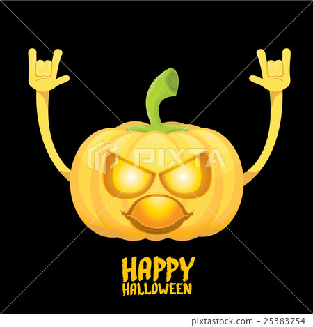 pumpkin rock n roll style halloween greeting card pumpkin rock n roll style halloween greeting card 25383754