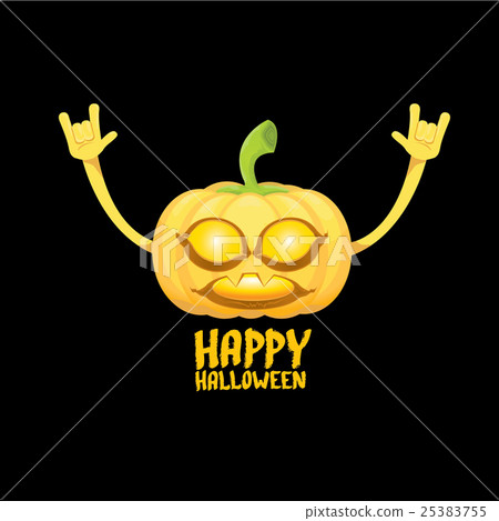 pumpkin rock n roll style halloween greeting card pumpkin rock n roll style halloween greeting card 25383755