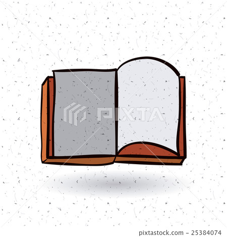 Open book and literature design 25384074