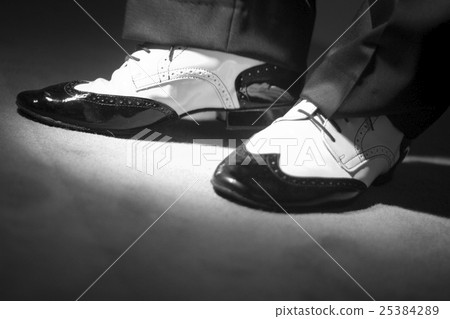 Male dancer dancing shoes Male dancer dancing shoes 25384289