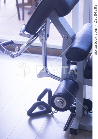 Gym exercise weights machine 25384295