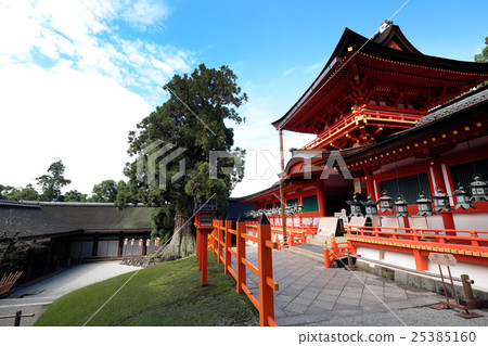 【Important Cultural Property】 Kasuga Taisha Shrine Middle Gate 25385160