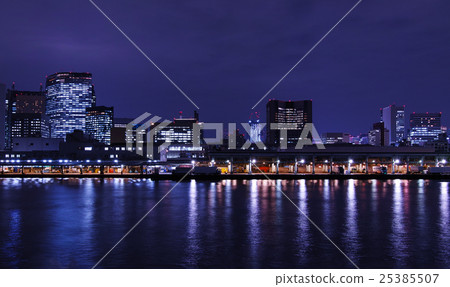 築地夜景 築地夜景 25385507