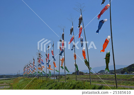 莊內河的Koinobori（宮崎Miyakonojo） 25385610