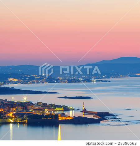 Aerial view of Chania, Crete, Greece 25386562