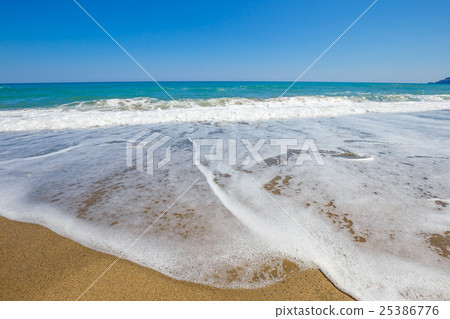 Blue sky and beach Blue sky and beach 25386776