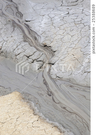 Mud Volcanoes - Texture and eruption-Romania Buzau 25388689