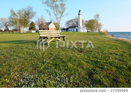 Pointe aux Barques Lighthouse, built in 1848 Pointe aux Barques Lighthouse, built in 1848 25399369