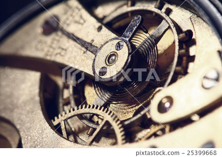 Old clock mechanism Old clock mechanism 25399668
