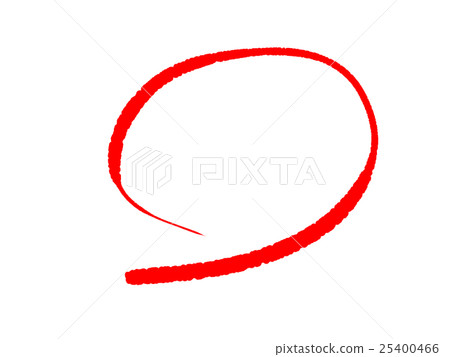 紅色簡單的圓圈 紅色簡單的圓圈 25400466
