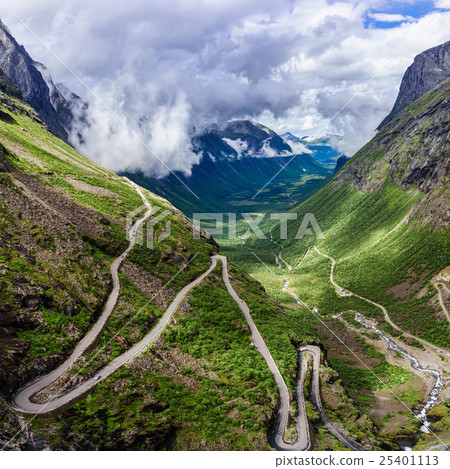 Troll's Path Trollstigen or Trollstigveien road Troll's Path Trollstigen or Trollstigveien road 25401113