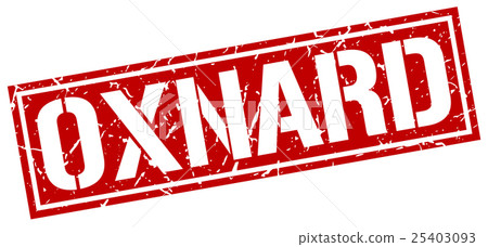 Oxnard red square stamp Oxnard red square stamp 25403093