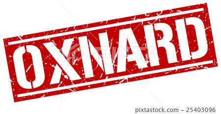 Oxnard red square stamp Oxnard red square stamp 25403096
