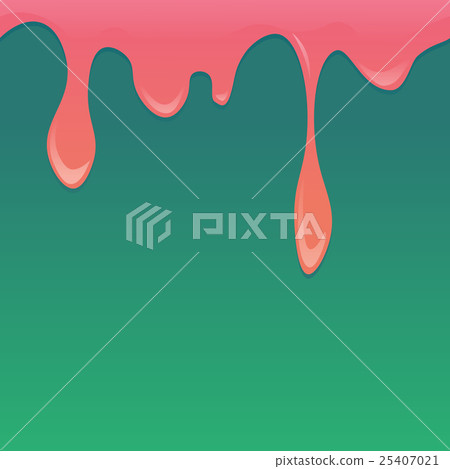 Vector seamless melted horizontal pattern Vector seamless melted horizontal pattern 25407021