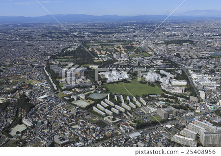地面自衛隊Asaka訓練區/航空照片 地面自衛隊Asaka訓練區/航空照片 25408956