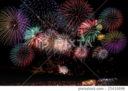 Ibaraki Tsuchiura's fireworks popularity popularity in Japan The fireworks comparative light synthesis Ibaraki Tsuchiura's fireworks popularity popularity in Japan The fireworks comparative light synthesis 25410896