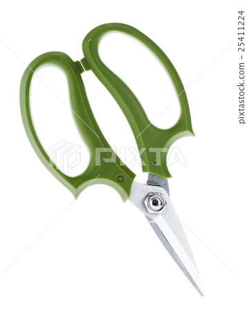 Garden secateurs isolated on a white background. Garden secateurs isolated on a white background. 25411224