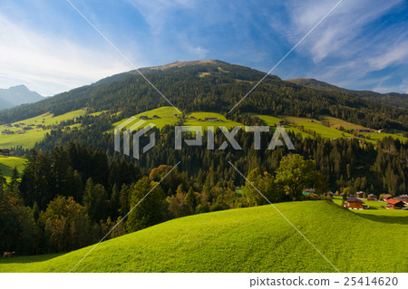 The alpine village of Alpbach and the Alpbachtal 25414620