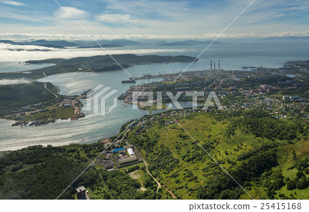 Avacha Bay and Petropavlovsk-Kamchatsky on the Avacha Bay and Petropavlovsk-Kamchatsky on the 25415168