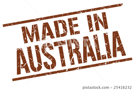made in Australia stamp made in Australia stamp 25416232