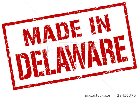made in Delaware stamp 25416379