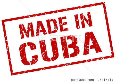 made in Cuba stamp 25416415