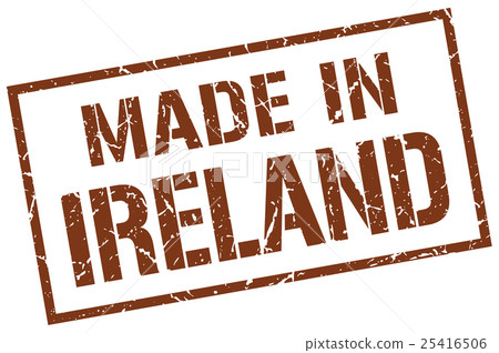 made in Ireland stamp made in Ireland stamp 25416506