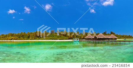 Tropical Maldives island 25416854