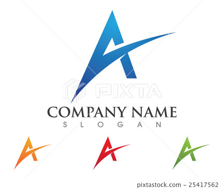 A Letter Logo Template A Letter Logo Template 25417562