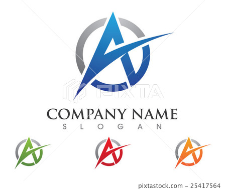 A Letter Logo Template A Letter Logo Template 25417564