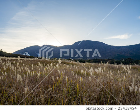Take the original mooring evening landscape autumn scenery 25418454