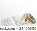 Horn and score 25420350