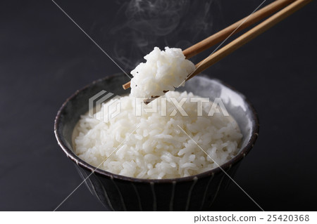 Rice with white rice Rice with white rice 25420368