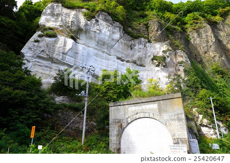 Shiraiwa and closed old tunnel Shiraiwa and closed old tunnel 25420647