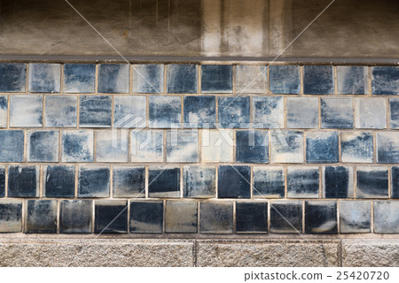 Tiled wall Kurashiki Beautiful district 25420720