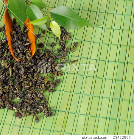 Green tea - background 25422995