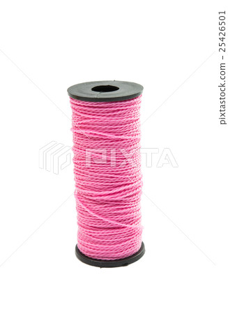 Spool of thread isolated 25426501
